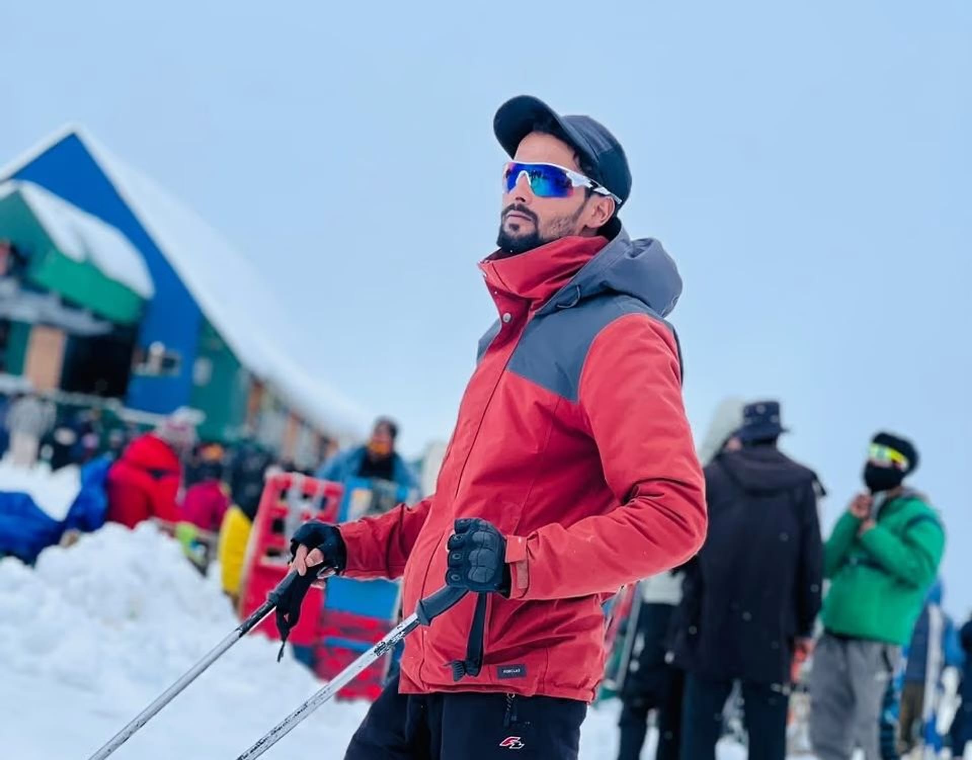 Waseem Bhat, Ski Instructor and Coach at Gulmarg Snowkings.