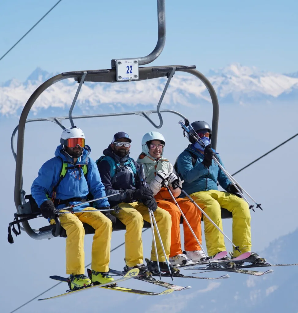 chair lift gulmarg