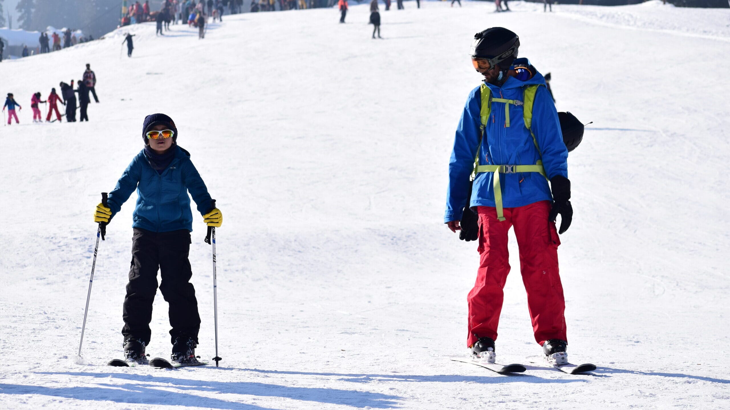 beginner ski lessons in gulmarg
