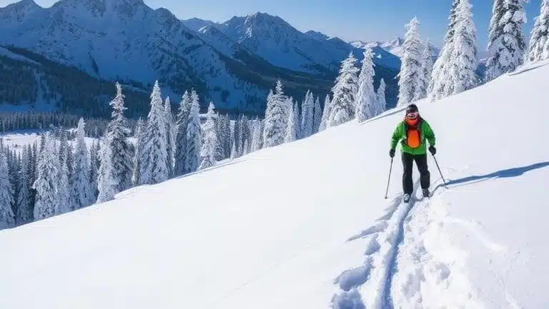 backcountry skiing