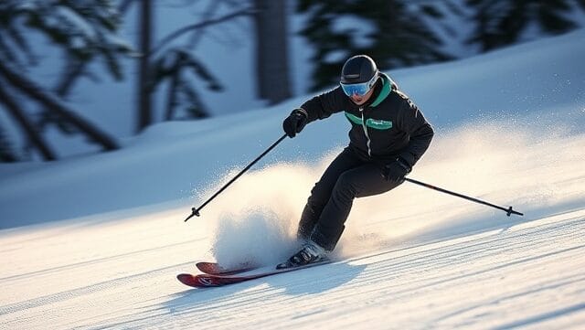 advanced powder skiing in gulmarg
