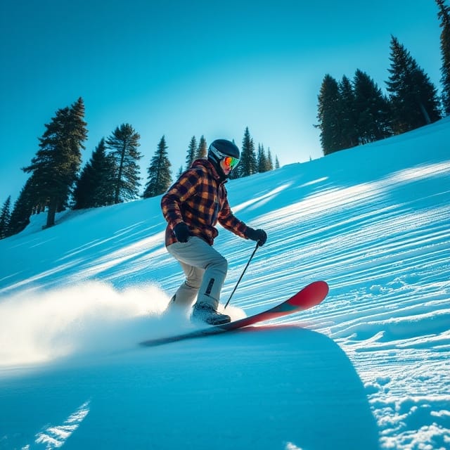 Tree Skiing