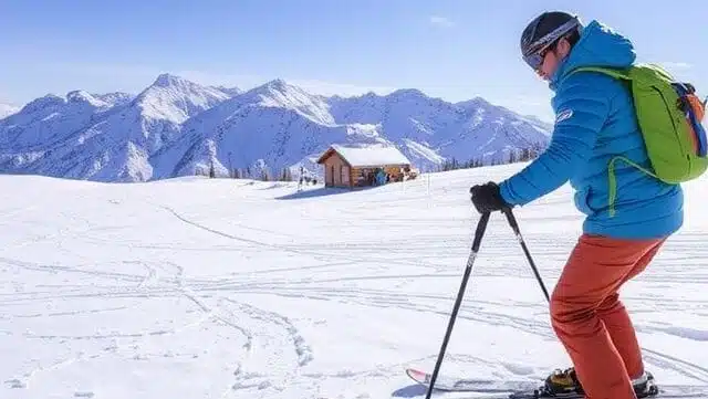 beginner ski lessons
