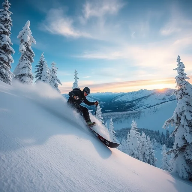 freestyle snowboarding