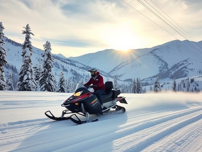 gulmarg snowmobile ride