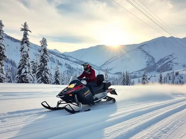 gulmarg snowmobile ride
