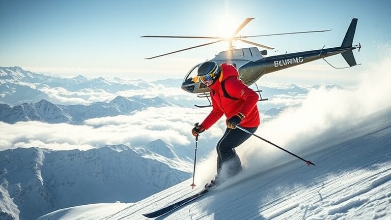 heli-ski in gulmarg