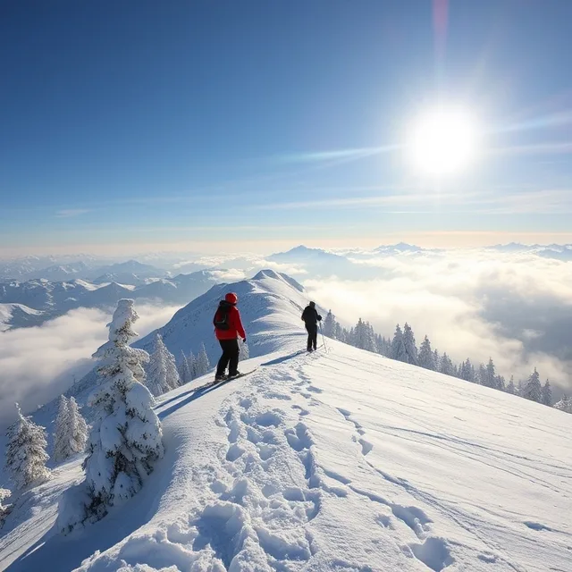 summit skiing